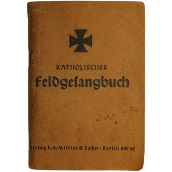 Catholic field hymnbook for Wehrmacht. Espenlaub militaria